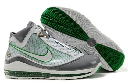 (image for) Nike Lebron 7 white/green/gray