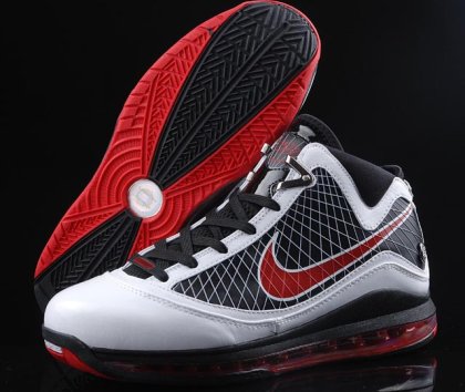 (image for) Nike Lebron 7 white/black/red V