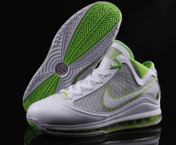 (image for) Nike Lebron 7 white/gray/green