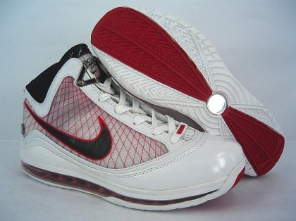 (image for) Nike Lebron 7 white/black/red x