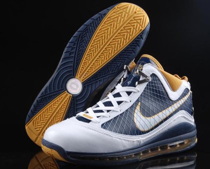 (image for) Nike Lebron 7 white/Navy/gold
