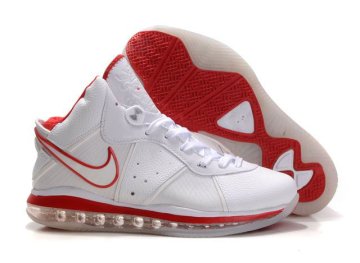 (image for) Nike Lebron 8 white/red