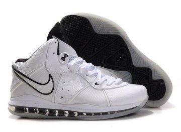 (image for) Nike Lebron 8 black/white