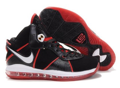 (image for) Nike Lebron 8 black/white/red II