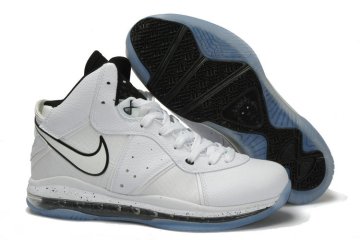 (image for) Nike Lebron 8 black/white/deepskyblue