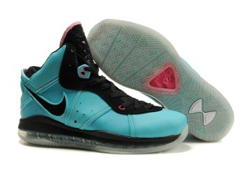 (image for) Nike Lebron 8 black/darkturquoise/deeppink