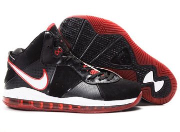 (image for) Nike Lebron 8 black/white/red III
