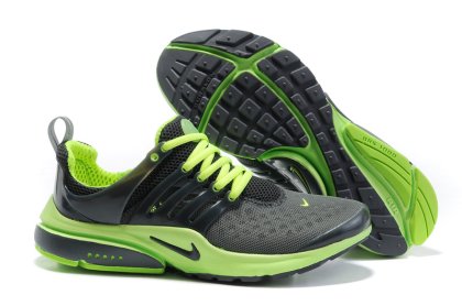 (image for) Nike Air Presto Running Shoes black/lawngreen II