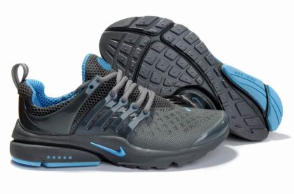 (image for) Nike Air Presto Running Shoes black/gray/blue