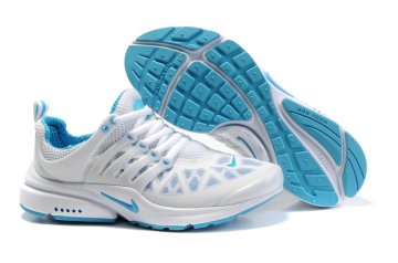 (image for) Air Presto Womens Shoes white/deepskyblue