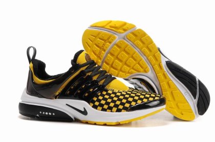 (image for) Air Presto Woven white/black/gold