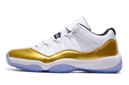 (image for) AIR JORDAN XI LOW White/Golden/GUM