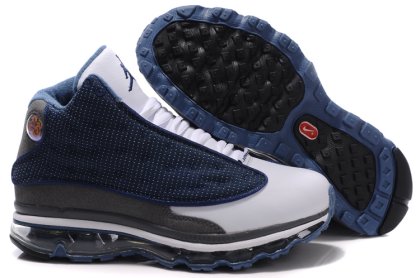 (image for) Womens Jordan 13 Air Max 2009 black/white/Navy
