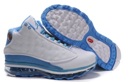(image for) Womens Jordan 13 Air Max 2009 white/dodgerblue