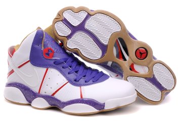 (image for) Jordan 13 James 8 white/blueviolet/peru/red
