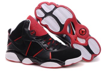 (image for) Jordan 13 James 8 white/black/red III