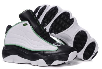 (image for) Jordan 13.5 black/white/green