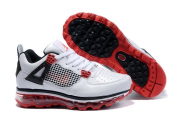 (image for) Jordan 4 Air Max Womens white/black/red II
