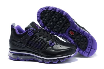 (image for) Jordan 4 Air Max Womens white/black/blueviolet