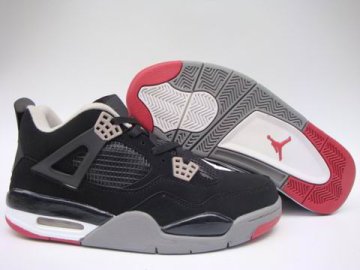 (image for) Jordan 4 Shoes black/white/red
