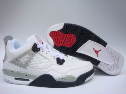 (image for) Jordan 4 Shoes black/white/red II