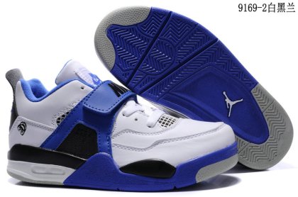 (image for) Nike Air Jordan IV black/white/blue