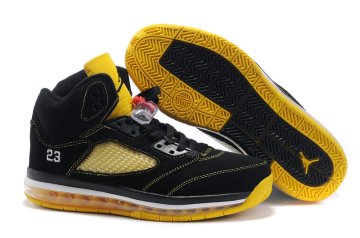 (image for) Jordan 5 Air Max black/white/gold