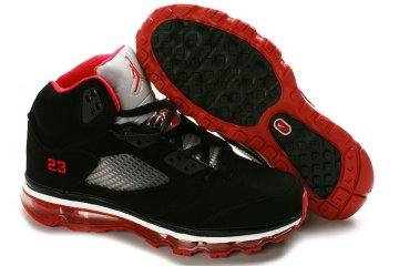 (image for) Jordan 5 Air Max Womens black/white/red II
