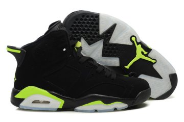 (image for) Jordan 6 black/white/lawngreen