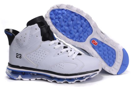 (image for) New Jordan 6 Retro Air Max black/white/blue