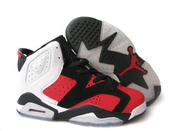 (image for) Air Jordan Retro 6 Womens black/white/red II