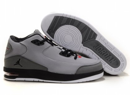 (image for) Jordan After Game Shoes black/white/gray