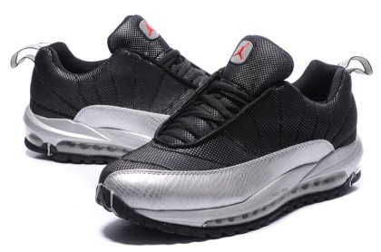 (image for) Air Jordan CMFT Max 12 Leather black/silvery white