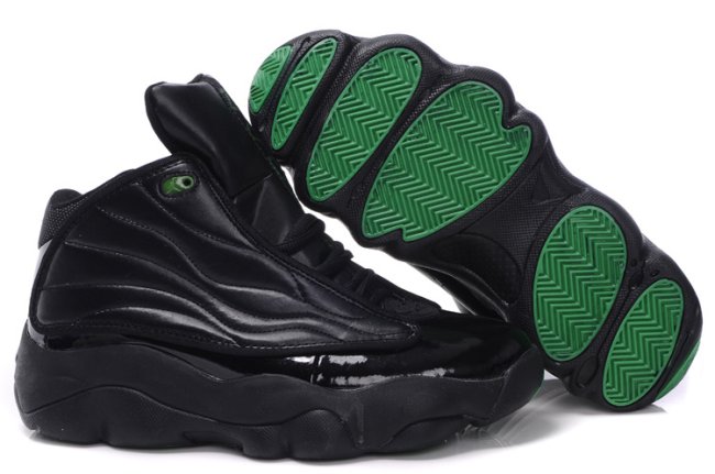 (image for) Air Jordan Pro Strong black/forestgreen - Click Image to Close