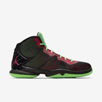 (image for) Jordan Super.Fly 4 Basketball Shoe Black/Green Red