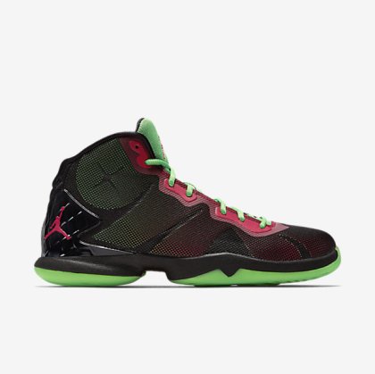 (image for) Jordan Super.Fly 4 Basketball Shoe Black/Green Red
