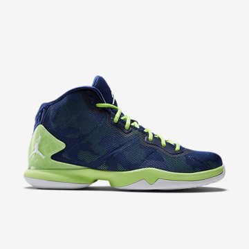 (image for) Jordan Super.Fly 4 Basketball Shoe Blue/Green