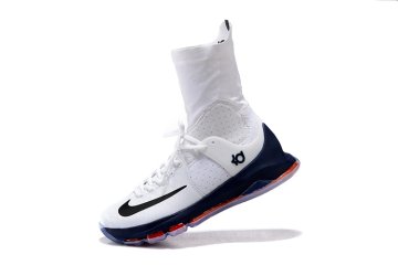 (image for) Nike Unveils KD 8 Elite white/Navy/red