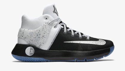 (image for) KD Trey 5 IV Premium Black/Metallic Silver/White