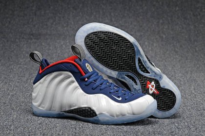 (image for) Nike Little Posite One White/Red/Navy