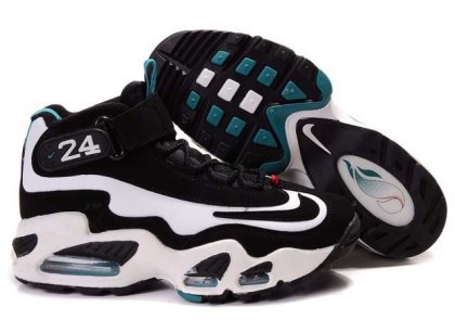 (image for) Womens Air Griffey Max 1 black/white/darkturquoise II