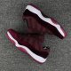 (image for) 2017 New Air Jordan 11 Low Velvet Heiress Night Maroon For Sal