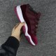 (image for) 2017 New Air Jordan 11 Low Velvet Heiress Night Maroon For Sal