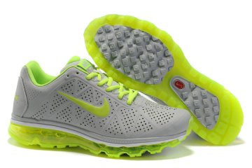 (image for) New Nike Air Max 2011 gray/lawngreen