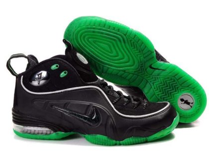 (image for) Air Flightposite Men\'s Shoes black/gray/green