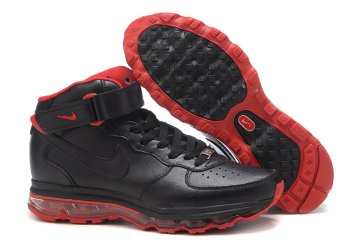 (image for) Nike Air Force 1 Mid Shoes black/red