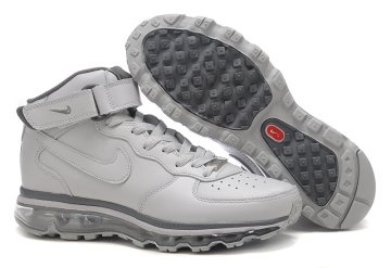 (image for) Nike Air Force 1 Mid Shoes white/gray