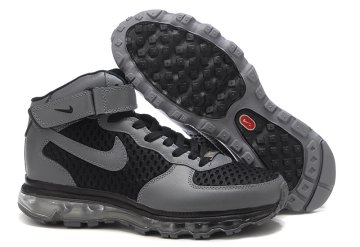(image for) Nike Air Force 1 Mid Shoes black/gray