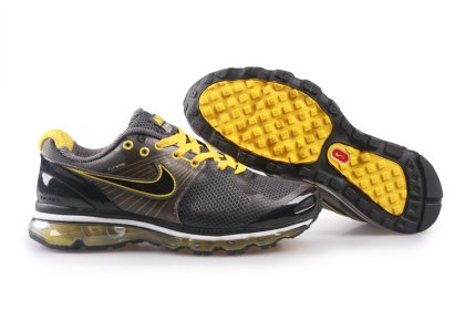(image for) Mens Air Max Tailwind 2009 IV black/white/gray/yellow