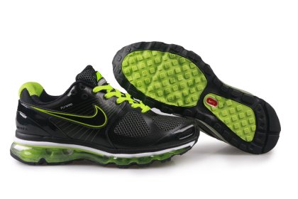 (image for) Mens Air Max Tailwind 2009 IV black/white/lawngreen